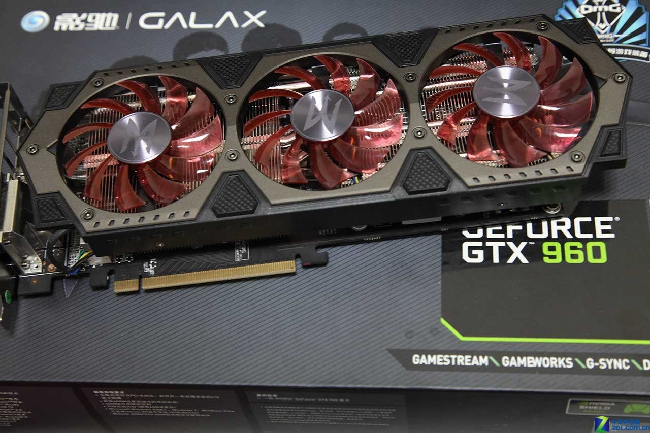 本次测试使用显卡:影驰gtx960 gamer.